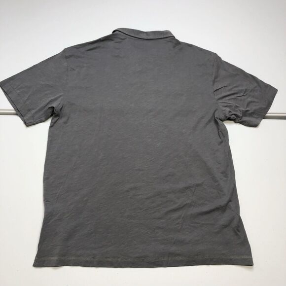 Linksoul Shirt Mens XL Charcoal Hopper Knit Polo Shirt Casual Preppy Golf LS1220 - Picture 11 of 11